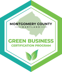 Montgomery County, Maryland Green Business Certification Program badge
