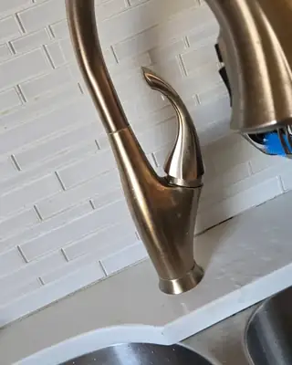 Kitchen faucet — HiTrend Plumbers job